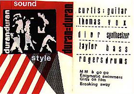 J-Card for Demo Cassette designed by Nigel Taylor